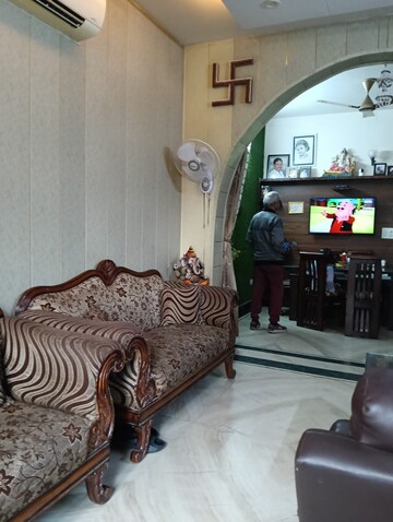 Living Room in 3 BHK Independent House at Dhakoli – for Sale