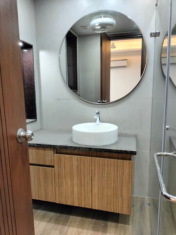 Bathroom in 3.5 BHK Apartment at Saket – for Rent