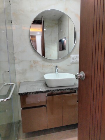 Bathroom in 3.5 BHK Apartment at Saket – for Rent