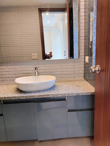 Bathroom in 3.5 BHK Apartment at Saket – for Rent