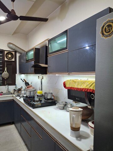 Kitchen in 3 BHK Builder Floor at Dhakoli – for Sale