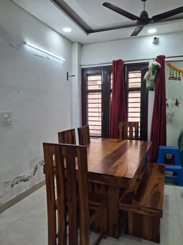 Living Room in 3 BHK Builder Floor at Dhakoli – for Sale