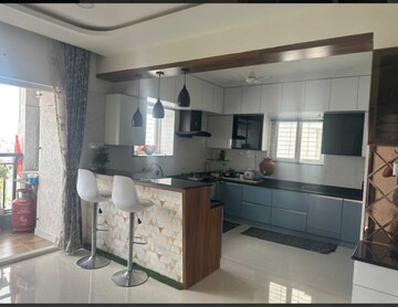 Kitchen in 3 BHK Apartment at Pranit Galaxy Apartments, Kondapur – for Rent