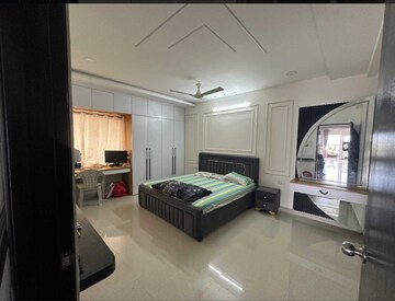 Bedroom in 3 BHK Apartment at Pranit Galaxy Apartments, Kondapur – for Rent