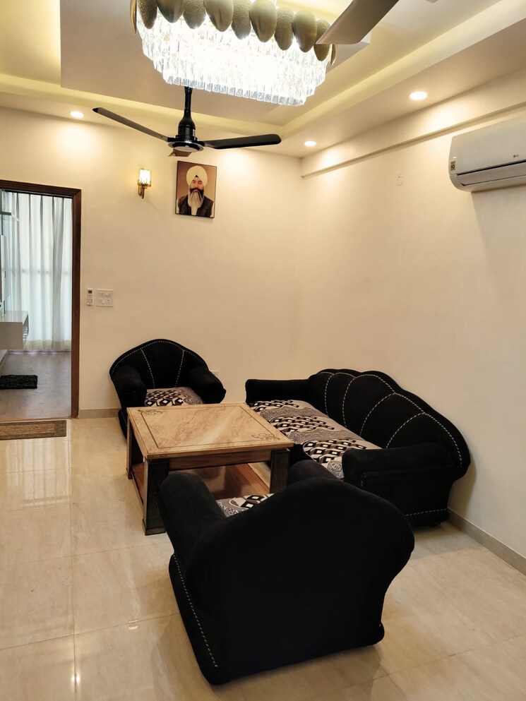 Living Room, dhakoli 3 Bedroom 1350 Sq.Ft. Apartment In Dhakoli Zirakpur 9108693