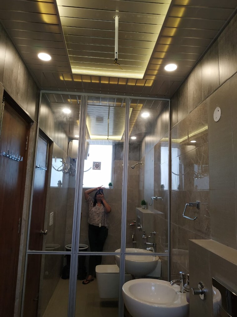 Bathroom, dhakoli 3 Bedroom 1350 Sq.Ft. Apartment In Dhakoli Zirakpur 9108693