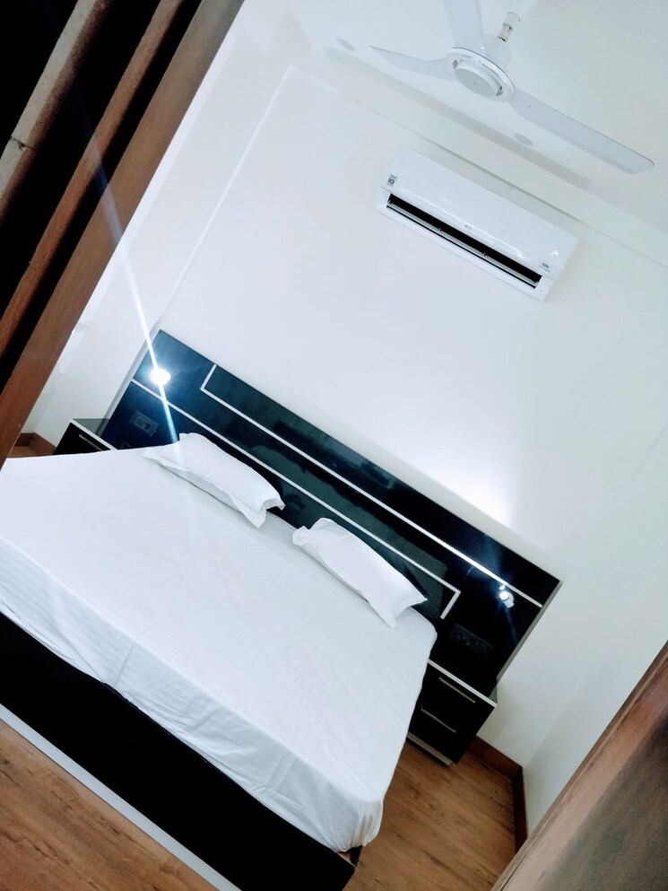 Bedroom, dhakoli 3 Bedroom 1350 Sq.Ft. Apartment In Dhakoli Zirakpur 9108693