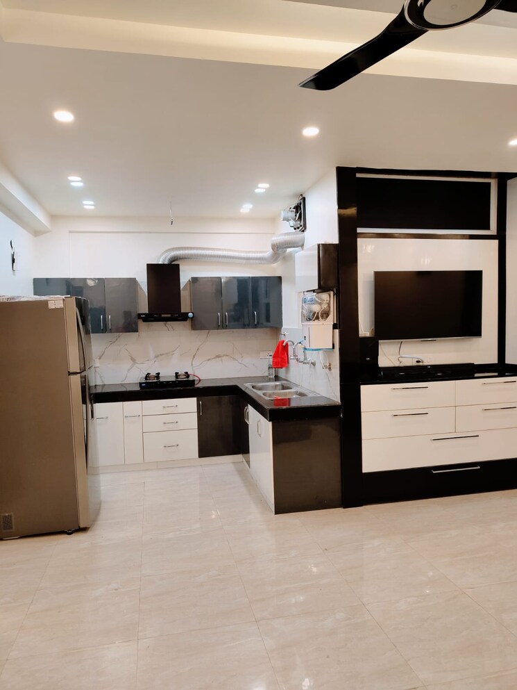 Kitchen, dhakoli 3 Bedroom 1350 Sq.Ft. Apartment In Dhakoli Zirakpur 9108693