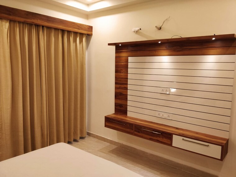 Bedroom, dhakoli 3 Bedroom 1350 Sq.Ft. Apartment In Dhakoli Zirakpur 9108693