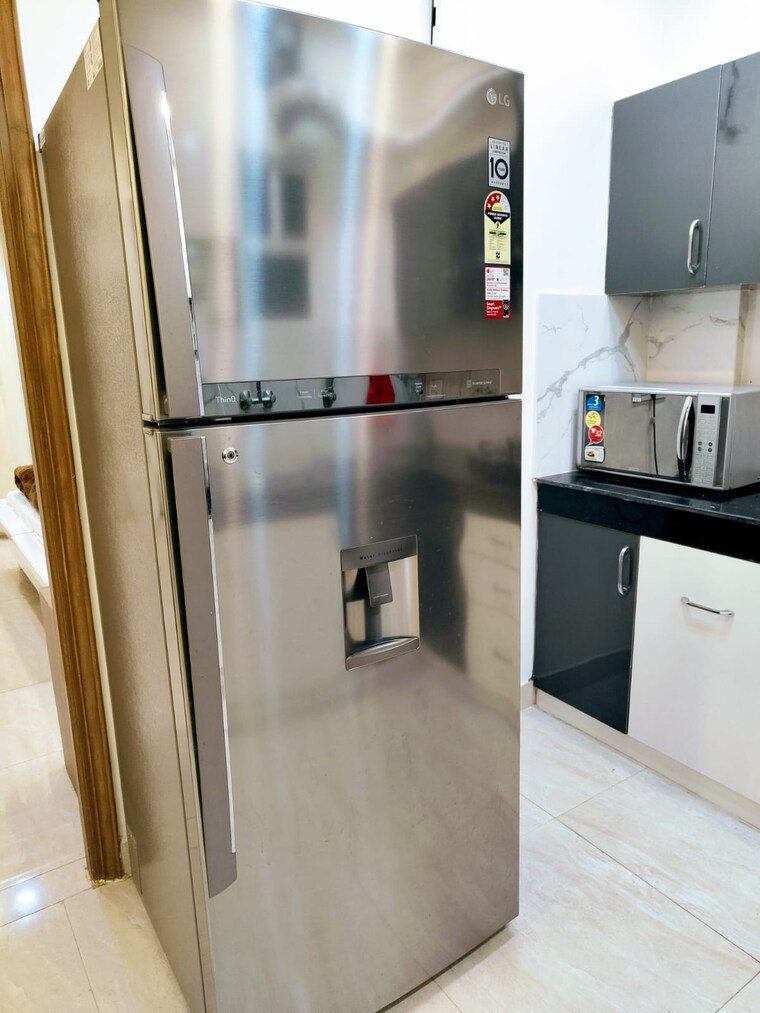 Kitchen, dhakoli 3 Bedroom 1350 Sq.Ft. Apartment In Dhakoli Zirakpur 9108693