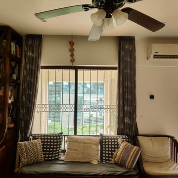 Living Room in 2 BHK Apartment at Kharadi – for Rent