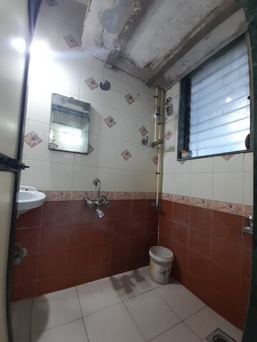 Bathroom in 1 RK Apartment at Malad East – for Rent