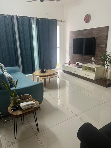 Living Room in 3 BHK Apartment at LnT Raintree Boulevard, Hebbal – for Sale