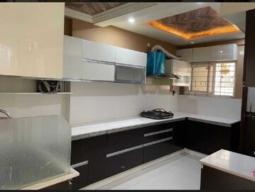 Kitchen in 3 BHK Apartment at Trishala Luxor Apartments, Kondapur – for Rent