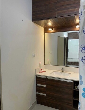 Bathroom in 3 BHK Apartment at Trishala Luxor Apartments, Kondapur – for Rent