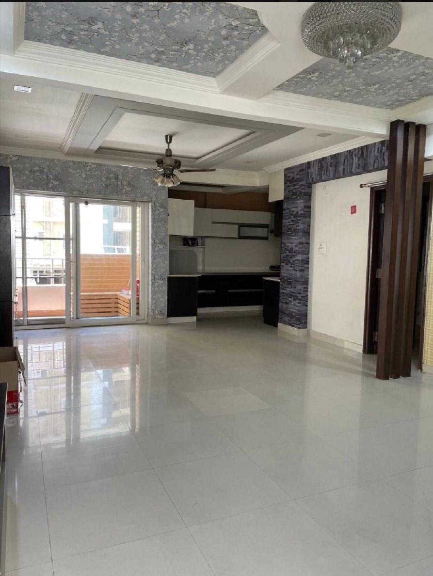 3 BHK + Pooja Room 1500 Sq.Ft. Apartment in Trishala Luxor Apartments