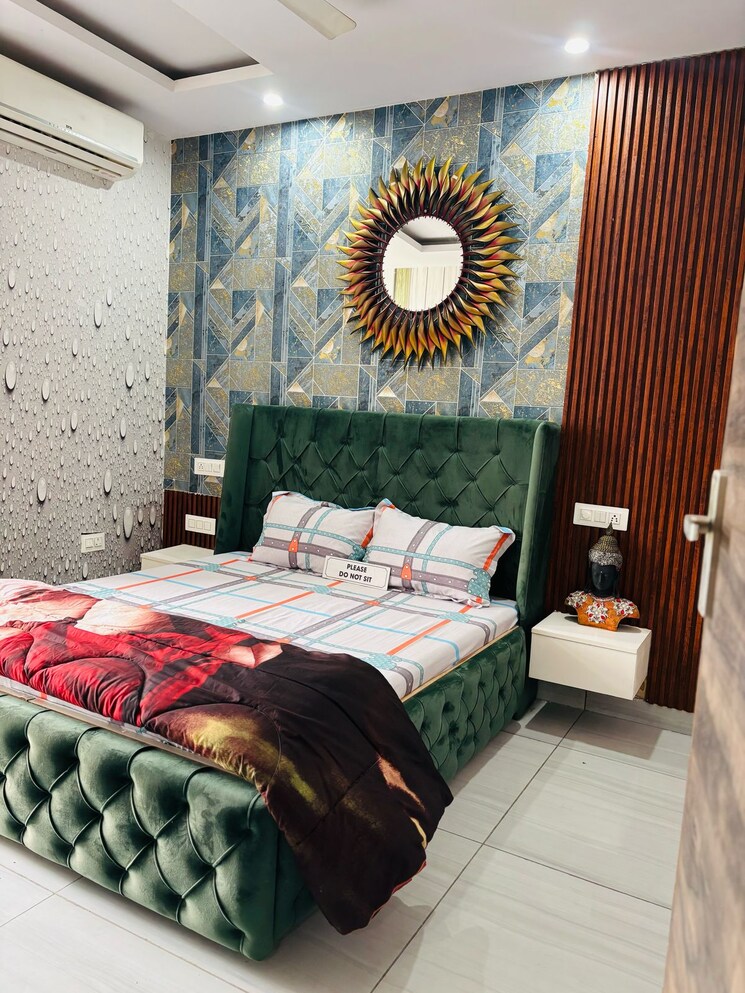 Bedroom, devbhoomi-elite-homez 3 Bedroom 1300 Sq.Ft. Apartment In Patiala Road Zirakpur 9108833
