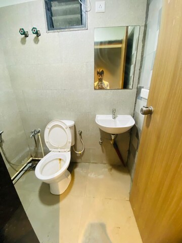Bathroom in  Office Space at Shilp Corporate Park, Bodakdev – for Rent