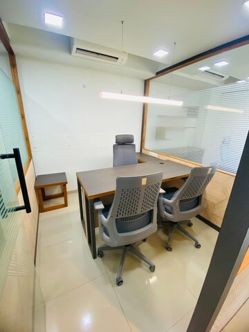 Team Area in  Office Space at Shilp Corporate Park, Bodakdev – for Rent
