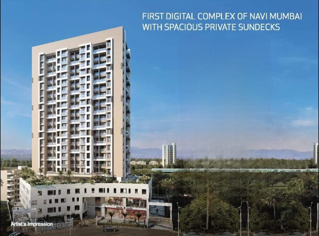 2 BHK + Pooja Room 750 Sq.Ft. Apartment in Goodwill Unity