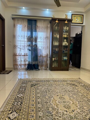 Living Room in 2 BHK Apartment at Mentsu Crescent, Thanisandra Main Road – for Rent