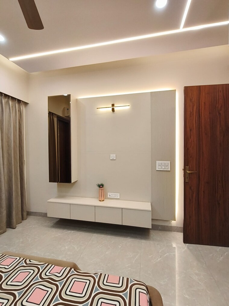 Bedroom, high ground 3 Bedroom 1650 Sq.Ft. Apartment In High Ground Zirakpur 9108865