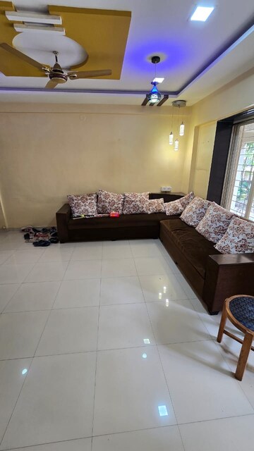 Living Room in 2 BHK Apartment at Nancy Lake Homes, Bibwewadi – for Rent