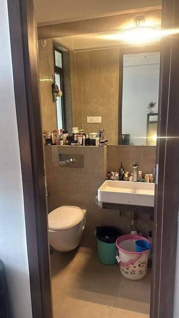 Bathroom in 2 BHK Apartment at Andheri West – for Rent
