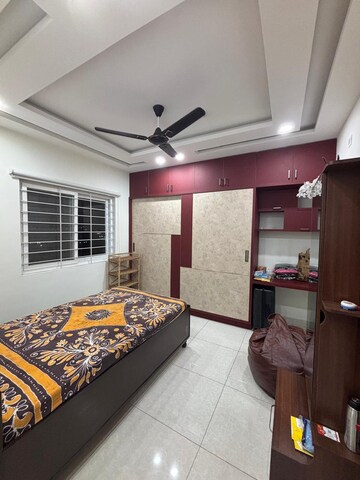 Bedroom in 2.5 BHK Apartment at Prestige High Fields Gachibowli, Gachibowli – for Rent