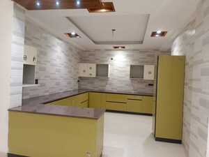 Kitchen in 3 BHK Builder Floor at Green Fields Colony – for Sale