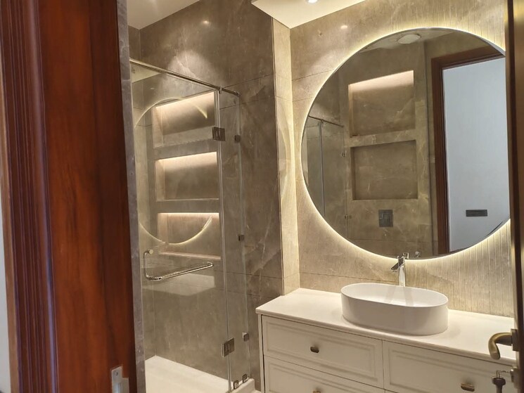 Bathroom, anand lok 4 Bedroom 800 Sq.Yd. Builder Floor In Anand Lok Delhi 9109056