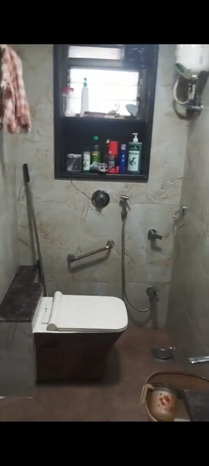 Bathroom in 2 BHK Apartment at Shree Laxmi Basera Apartments, Mazgaon – for Sale