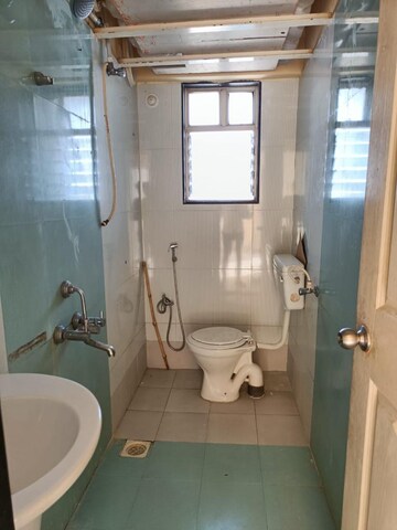 Bathroom in 2 BHK Apartment at Sai Virat Apartment, Anand Nagar Chinchwad – for Rent