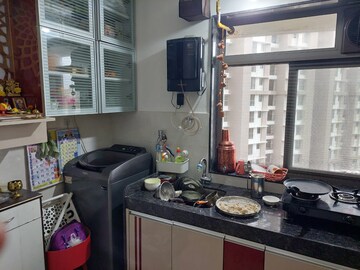 Kitchen in 2 BHK Apartment at Runwal Eirene, Balkum Pada – for Sale