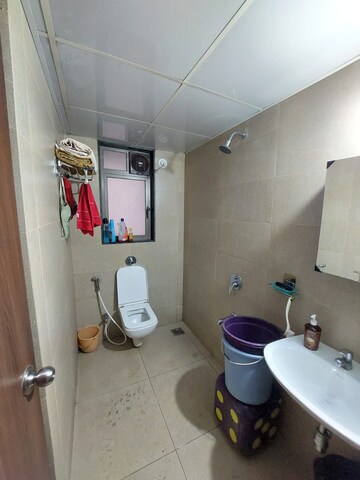 Bathroom in 2 BHK Apartment at Runwal Eirene, Balkum Pada – for Sale