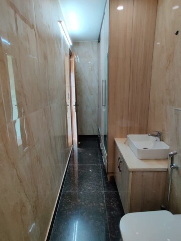 Bathroom in 2 BHK Builder Floor at Freedom Fighters Enclave – for Rent