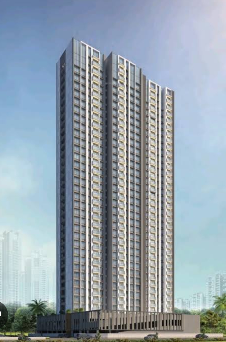 3 BHK Apartment For Sale in Sheth 72 West