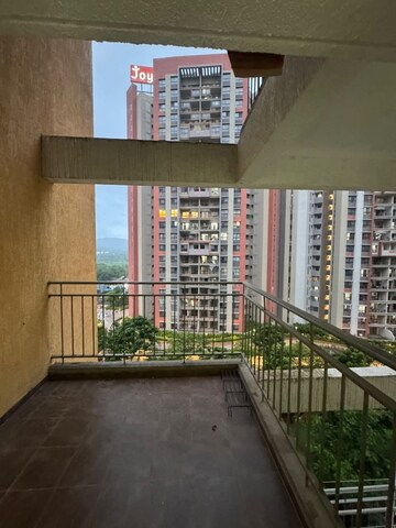 Balcony in 2 BHK Apartment at Shapoorji Pallonji Joyville Hinjewadi Phase 2, Hinjewadi – for Rent