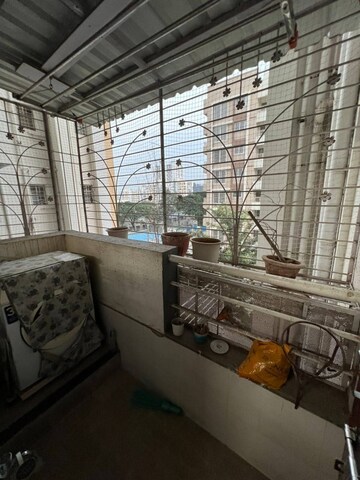 Balcony in 2 BHK Apartment at Shapoorji Pallonji Joyville Hinjewadi Phase 2, Hinjewadi – for Rent