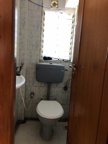 Bathroom in 1 BHK Apartment at Bandra West – for Rent