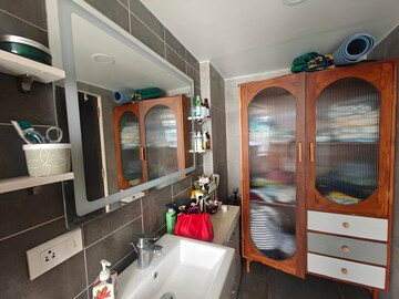 Bathroom in 2 BHK Apartment at Khar West – for Rent
