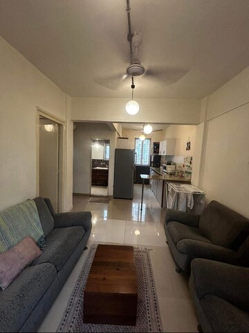 Living Room in 1 BHK Apartment at Bandra West – for Rent