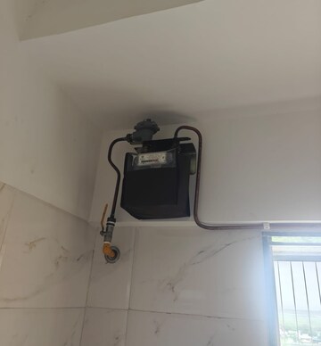 Bathroom in 2 BHK Apartment at Gurukrupa Marina Enclave, Malad West – for Rent
