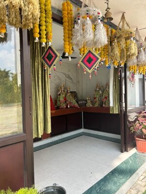 Bedroom in 4 BHK Apartment at JKG Palm Residency, Clement Town – for Sale