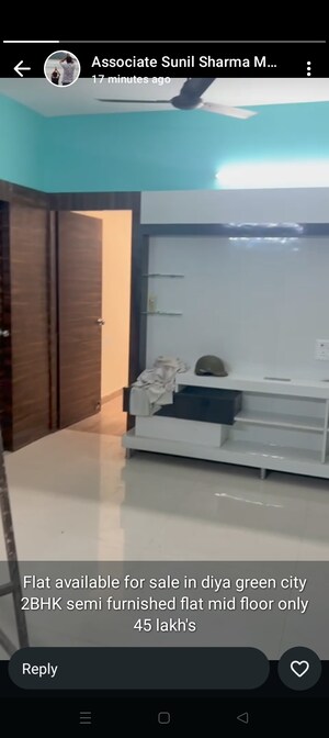 Bathroom in 2 BHK Apartment at Eureka Diya Green City, Raj Nagar Extension – for Sale