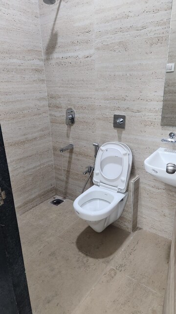 Bathroom in 2 BHK Apartment at Heritage Solitaire, Chembur – for Rent