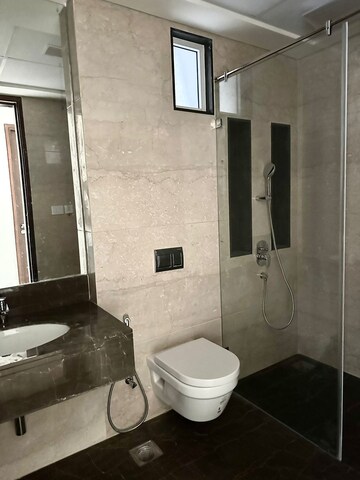Bathroom in 3 BHK Apartment at Lokhandwala Minerva Mahalaxmi, Mahalaxmi – for Rent