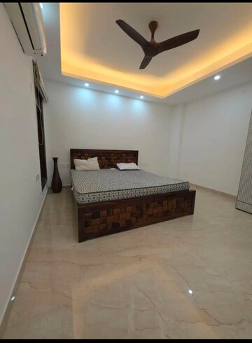 Bedroom in 2 BHK Builder Floor at Freedom Fighters Enclave – for Rent