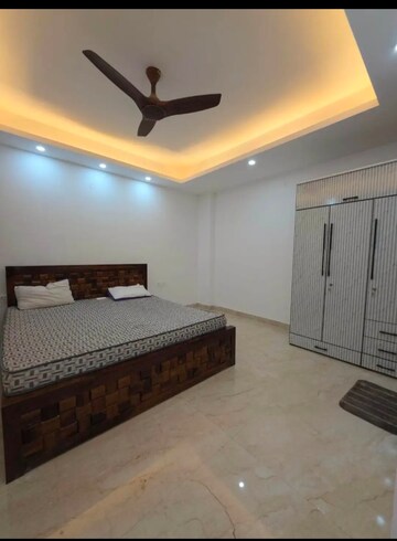 Bedroom in 2 BHK Builder Floor at Freedom Fighters Enclave – for Rent