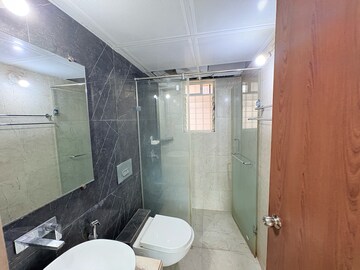 Bathroom in 2 BHK Apartment at Dosti West County, Kolshet Industrial Area – for Rent